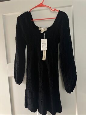 saltwater LUXE Black Knit dress